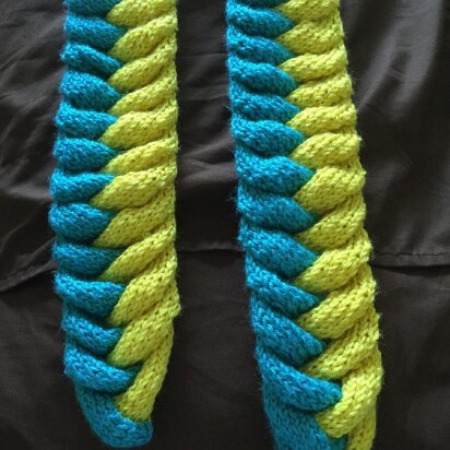 Fishtail Braid Scarf