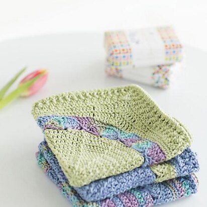 Water Lily Washcloths