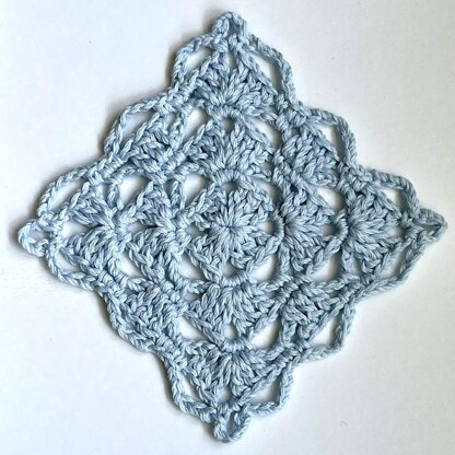 Ewa's Motif & Join - Crochet Block (US terms)