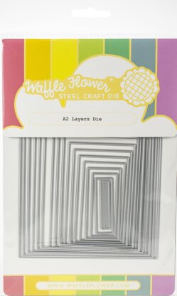 Waffle Flower Crafts Waffle Flower Die - A2 Layers