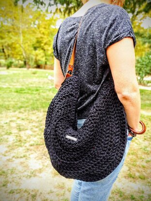 Large half moon bag