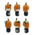 Pumpkin Kokeshi Doll