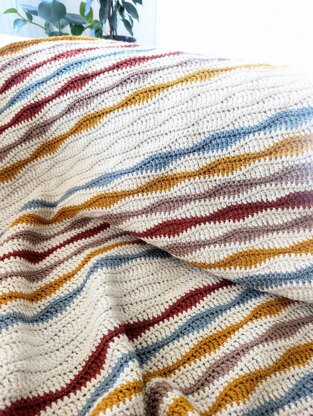 Autumn Waves Blanket