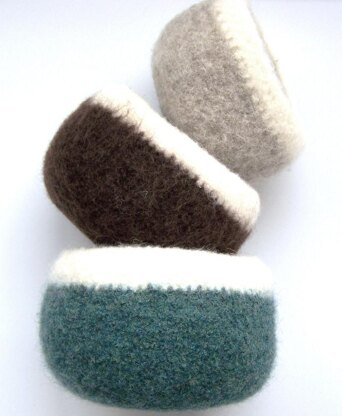 Little Felted Pods