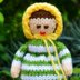 Victorian Doll Egg Cosy Knitting Pattern - Doll Knitting Pattern