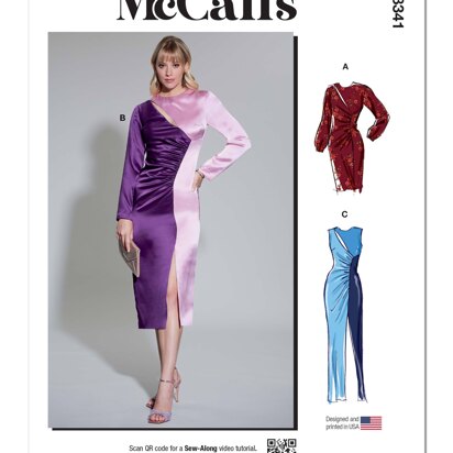 McCall's Misses' Dress M8341 - Sewing Pattern
