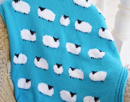 Flock of Sheep Blanket