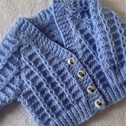 Little Loops baby cardigan