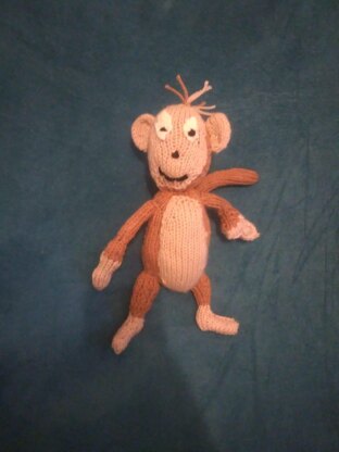 Knitted Monkey