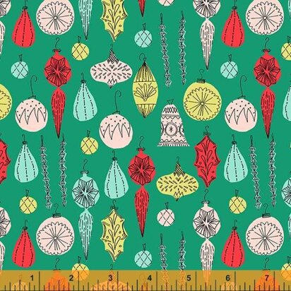 "Christmas Charms" von Windham Fabrics - Baubles I