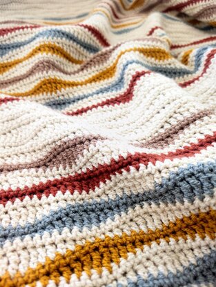 Autumn Waves Blanket