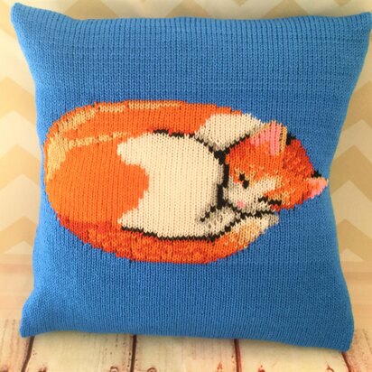 Happy Kitty Sleepy Kitty Cushion Cover