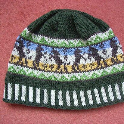 Wild stallions beanie - knitting pattern