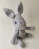 Rabbit knit toy