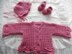 53. Lacy Frilled Cardigan Set