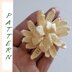 Chrysanthemum flower crochet pattern