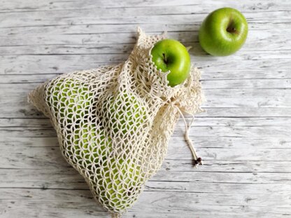 Net of Flowers Produce Bag