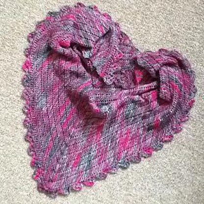 Van Dyke Chevron Shawl