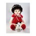 Holly doll knitting pattern 19025