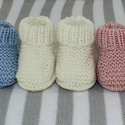 New Baby 4Ply Everyday Booties