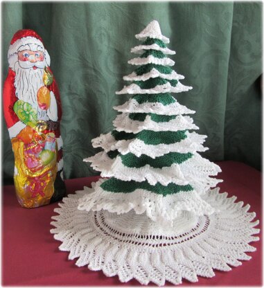 Christmas tree table centre