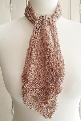 Beaded scarf (Daisy)