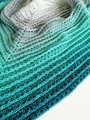 Spring Drops Shawl