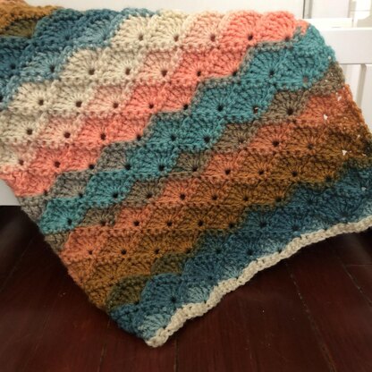 By the Seashore Baby Blanket