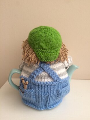 Grandson Joe tea cosy