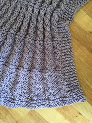 Weekender Knitted Blanket