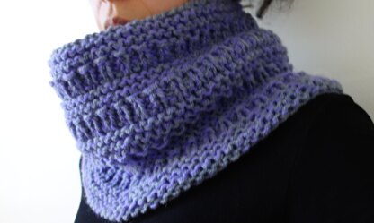 Lavender Chunky Cowl