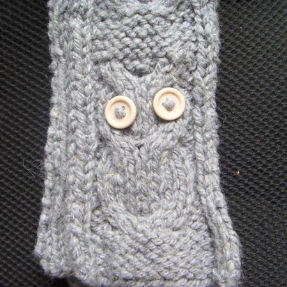 Toddler scarf owl