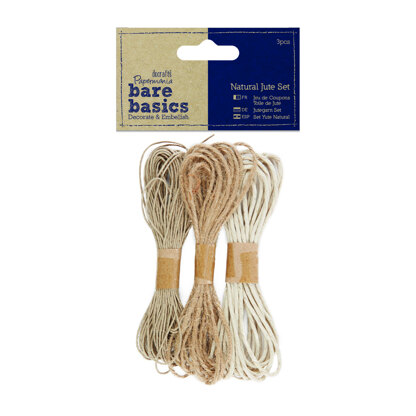 Papermania Jute Set (3pcs) - Natural