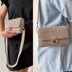 Mini crossbody baguette bag