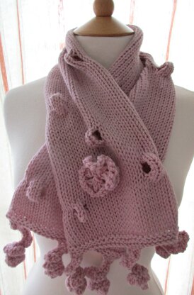 Bumps and Twirls Scarf