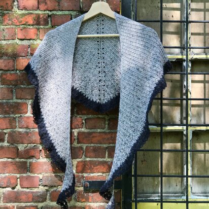 Marling into Darkness Shawl