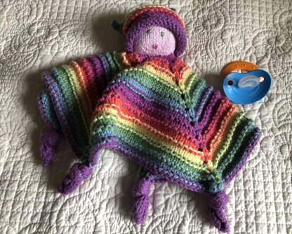 Rainbow Doll Lovey  kp4520