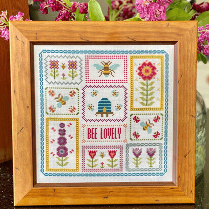 Historical Sampler Company Bee Lovely - Downloadable PDF