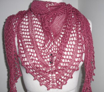 Winberry shawl