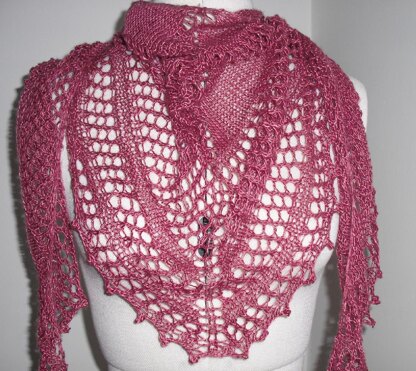 Winberry shawl