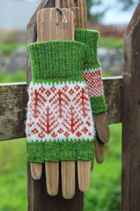 Tveir Fingerless Gloves