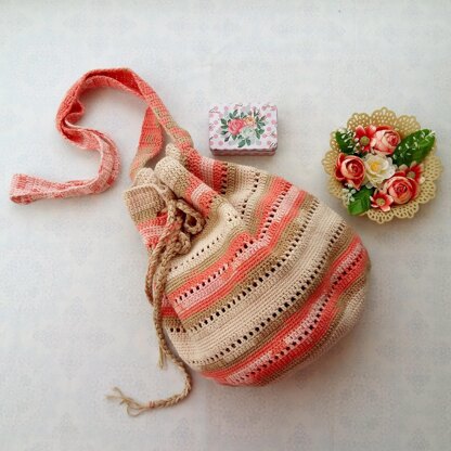 Seaside Crochet Handbag for Beginners