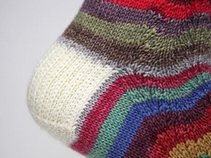 Ripple Socks - Cuff Down
