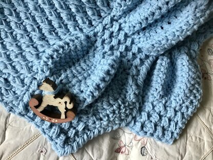 Blue Bayou Baby Blanket