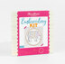 Hawthorn Handmade Bear Contemporary Printed Embroidery Kit - 15 x 12cm / 5.9 x 4.72in