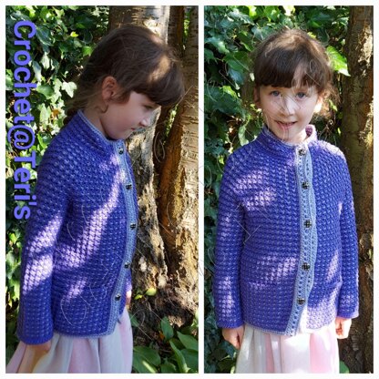 Little Checks Mosaic Cardigan (Child)