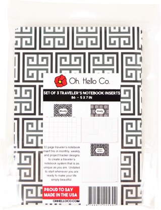 Oh, Hello Co. Oh Hello B6 Traveler's Notebooks Insert Bundle 3/Pkg - 605832