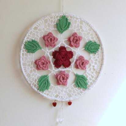 Ring of Roses Sun Catcher