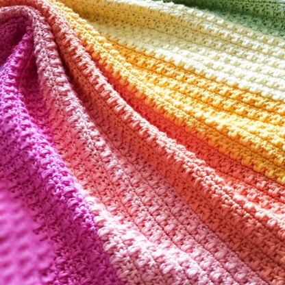 Rainbow Isles Baby Blanket