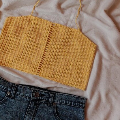 Crochet Pattern - Liza Crop Top